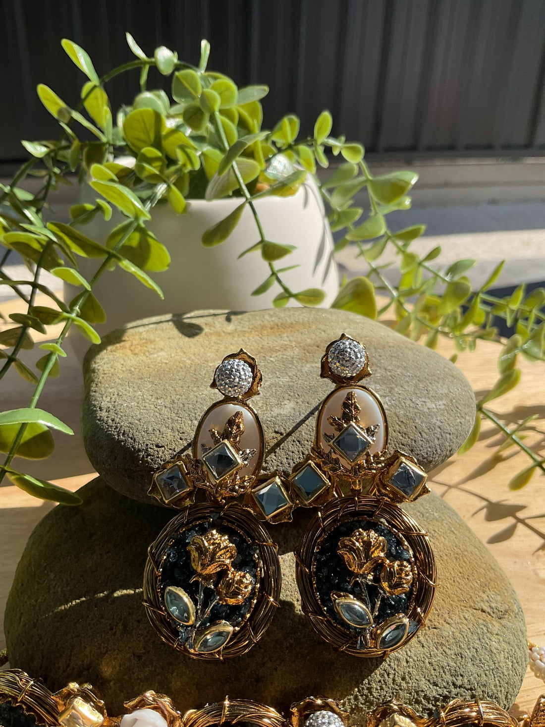Midnight Rose Duchess Set (Dark Navy Sapphire Set)