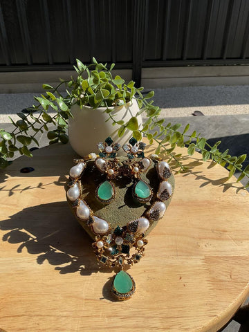 Emerald Blossom Set (Mint Green Set)