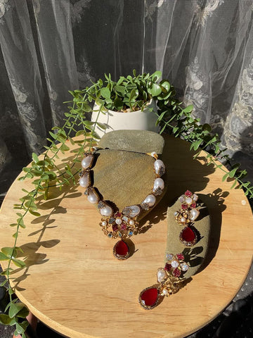 Ruby Blossom Set (Ruby Red Set)