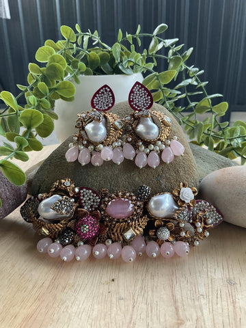 Blush Rose Duchess Set (Soft Pink Set)
