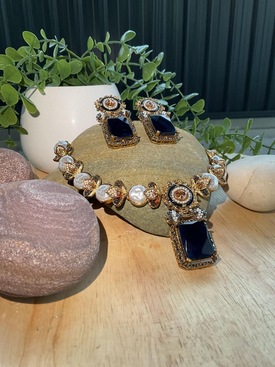 Midnight Sapphire Set (Navy Blue Set)
